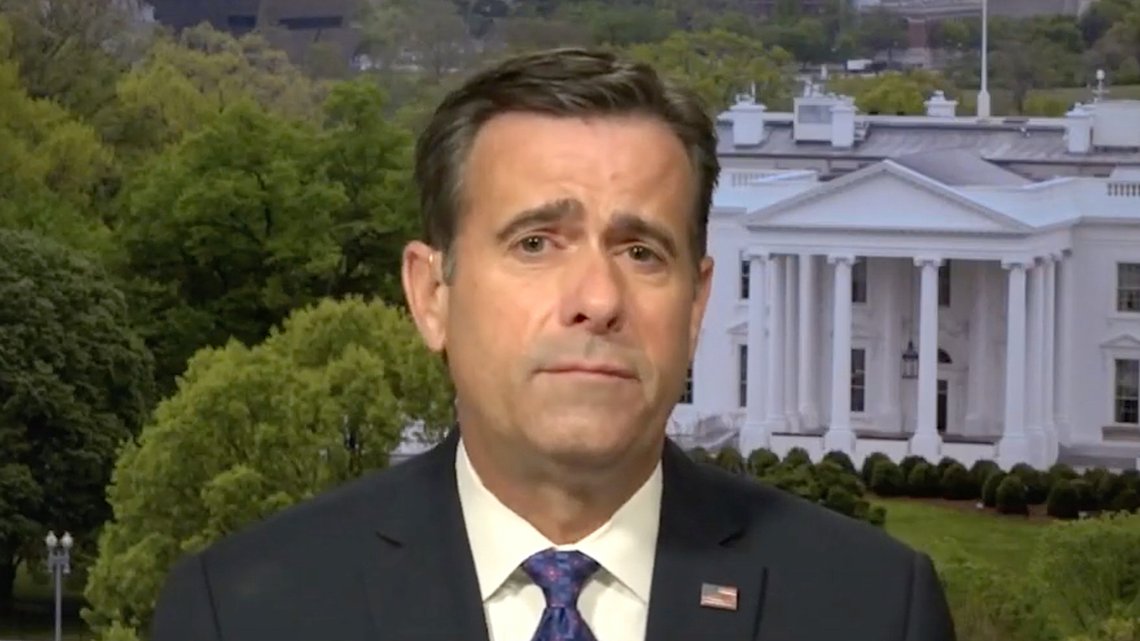 USAs etterretningssjef John Ratcliffe. Stillbilde: Fox News / YouTube. USAs etterretningssjef John Ratcliffe. Stillbilde: Fox News / YouTube.