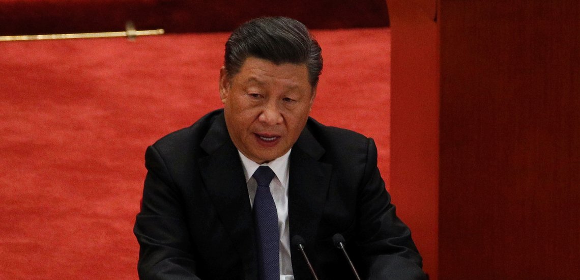 Chinese President Xi Jinping delivers his speech at the commemorating conference on the 70th anniversary of the Chinese army entering North Korea to resist the U.S. army, at the Great Hall fo the People in Beijing, Friday, Oct. 23, 2020. (AP Photo/Andy Wong) Chinese President Xi Jinping delivers his speech at the commemorating conference on the 70th anniversary of the Chinese army entering North Korea to resist the U.S. army, at the Great Hall fo the People in Beijing, Friday, Oct. 23, 2020. (AP Photo/Andy Wong)