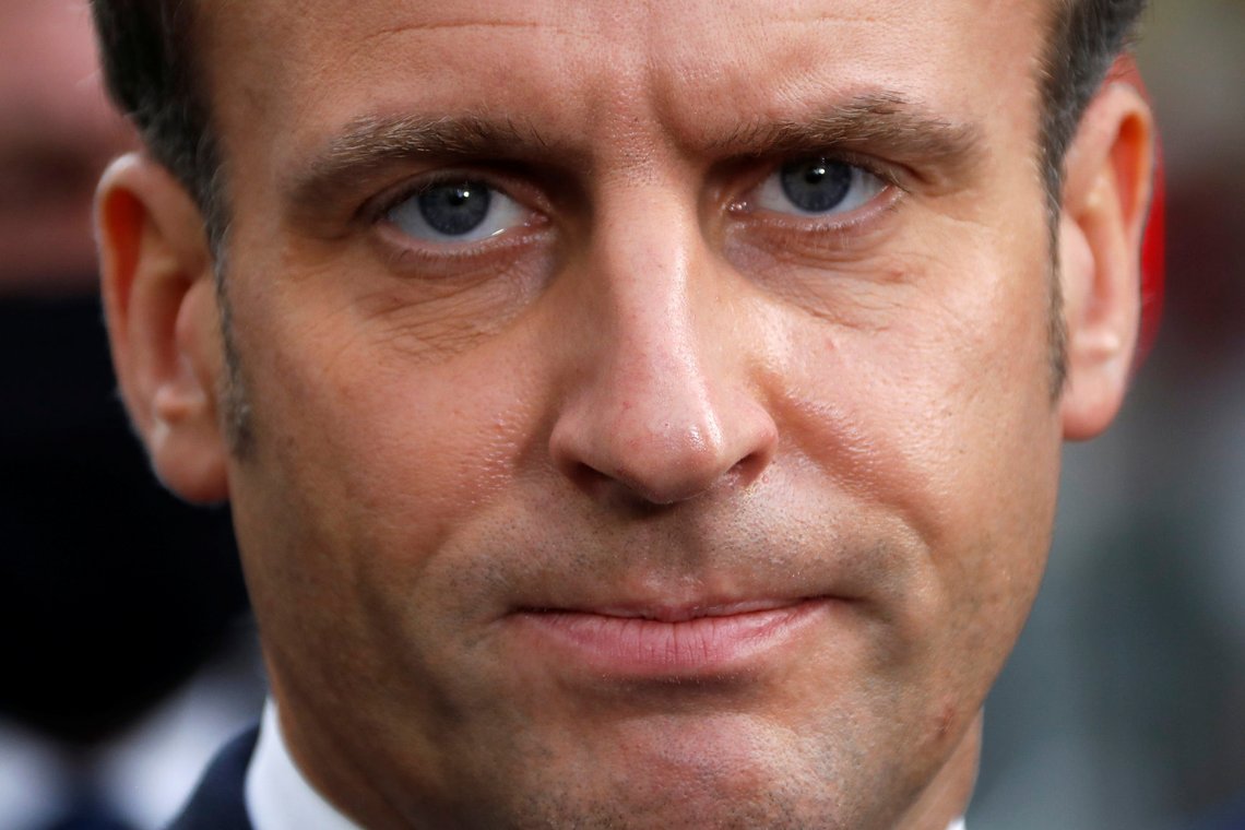 French President Emmanuel Macron looks on as he speaks to the media near Notre Dame church in Nice, southern France, Thursday, Oct. 29, 2020. An attacker armed with a knife killed at least three people at a church in the Mediterranean city of Nice, prompting the prime minister to announce that France was raising its security alert status to the highest level. It was the third attack in two months in France amid a growing furor in the Muslim world over caricatures of the Prophet Muhammad that were re-published by the satirical newspaper Charlie Hebdo. (Eric Gaillard/Pool via AP) French President Emmanuel Macron looks on as he speaks to the media near Notre Dame church in Nice, southern France, Thursday, Oct. 29, 2020. An attacker armed with a knife killed at least three people at a church in the Mediterranean city of Nice, prompting the prime minister to announce that France was raising its security alert status to the highest level. It was the third attack in two months in France amid a growing furor in the Muslim world over caricatures of the Prophet Muhammad that were re-published by the satirical newspaper Charlie Hebdo. (Eric Gaillard/Pool via AP)