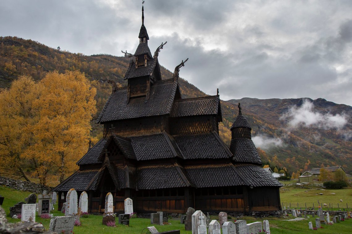 Borgund stavkirke. foto: Roy Vestfjord Borgund stavkirke. foto: Roy Vestfjord