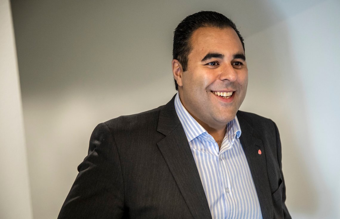 Oslo 20181001.
Arbeiderpartiets migrasjonsutvalg la frem hele utvalgets innstilling på en pressekonferanse i APs lokaler mandag. Masud Gharahkhani har vært leder for utvalget.
Foto: Ole Berg-Rusten / NTB Oslo 20181001.
Arbeiderpartiets migrasjonsutvalg la frem hele utvalgets innstilling på en pressekonferanse i APs lokaler mandag. Masud Gharahkhani har vært leder for utvalget.
Foto: Ole Berg-Rusten / NTB