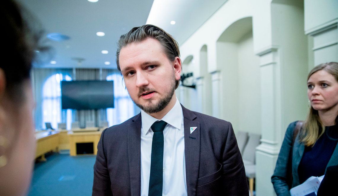 Oslo 20200109.
Freddy André Øvstegård i høringen om trygdeskadalen i Stortingets kontroll- og konstitusjonskomité.
Foto: Stian Lysberg Solum / NTB Oslo 20200109.
Freddy André Øvstegård i høringen om trygdeskadalen i Stortingets kontroll- og konstitusjonskomité.
Foto: Stian Lysberg Solum / NTB