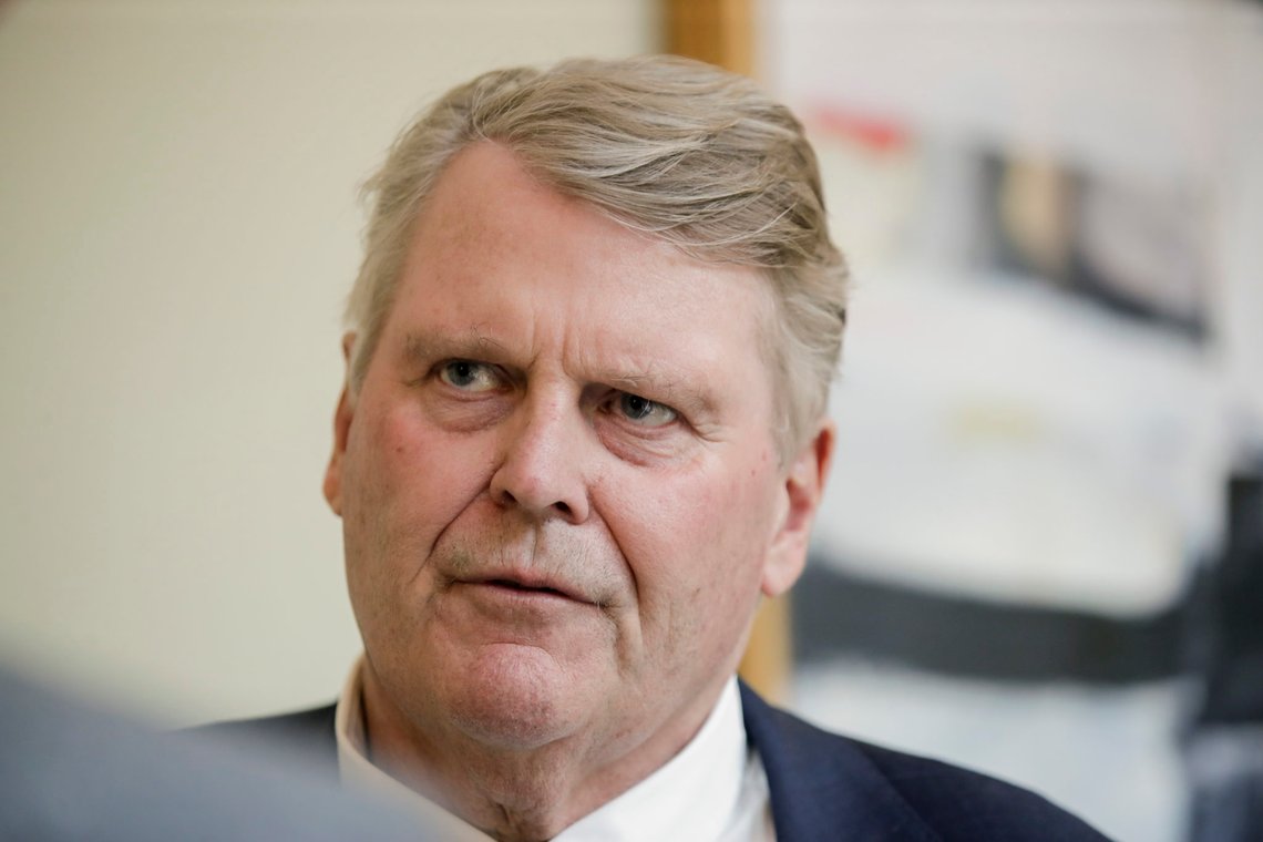Oslo 20200526.
Hans Fredrik Grøvan (KrF) i Stortinget under debatten om den nye bioteknologiloven.
Foto: Vidar Ruud / NTB Oslo 20200526.
Hans Fredrik Grøvan (KrF) i Stortinget under debatten om den nye bioteknologiloven.
Foto: Vidar Ruud / NTB