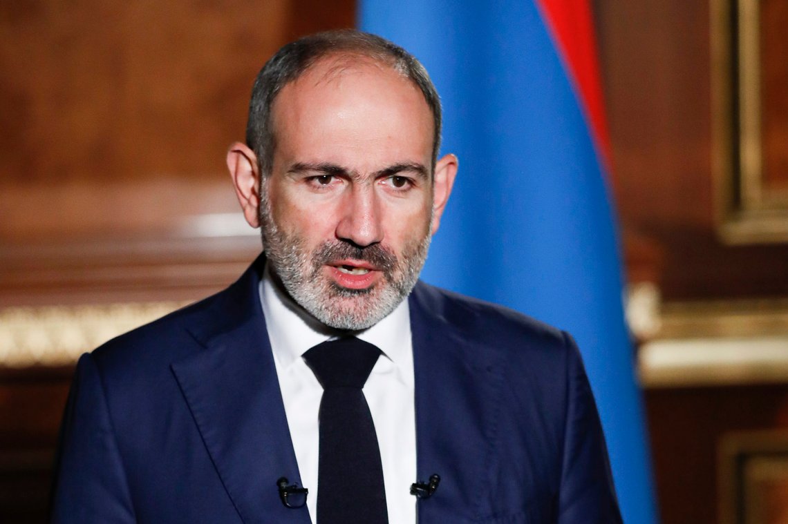 In this photo provided by the Armenian Prime Minister Press Service via PAN Photo, Armenian Prime Minister Nikol Pashinyan addresses the nation in Yerevan, Armenia, Tuesday, Oct. 27, 2020. (Tigran Mehrabyan, Armenian Prime Minister Press Service/PAN Photo via AP) In this photo provided by the Armenian Prime Minister Press Service via PAN Photo, Armenian Prime Minister Nikol Pashinyan addresses the nation in Yerevan, Armenia, Tuesday, Oct. 27, 2020. (Tigran Mehrabyan, Armenian Prime Minister Press Service/PAN Photo via AP)