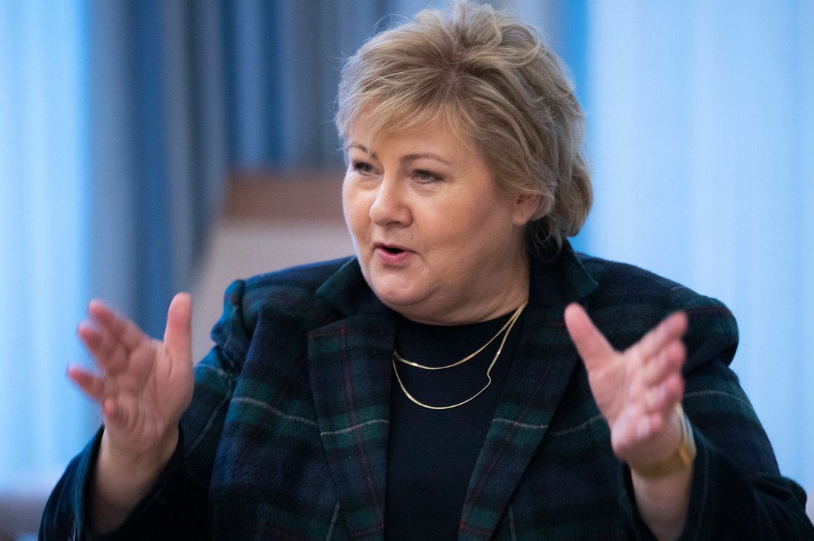 OSLO, NORGE 20201219.
Juleintervju med statsminister Erna Solberg (H).
Foto: Berit Roald / NTB OSLO, NORGE 20201219.
Juleintervju med statsminister Erna Solberg (H).
Foto: Berit Roald / NTB