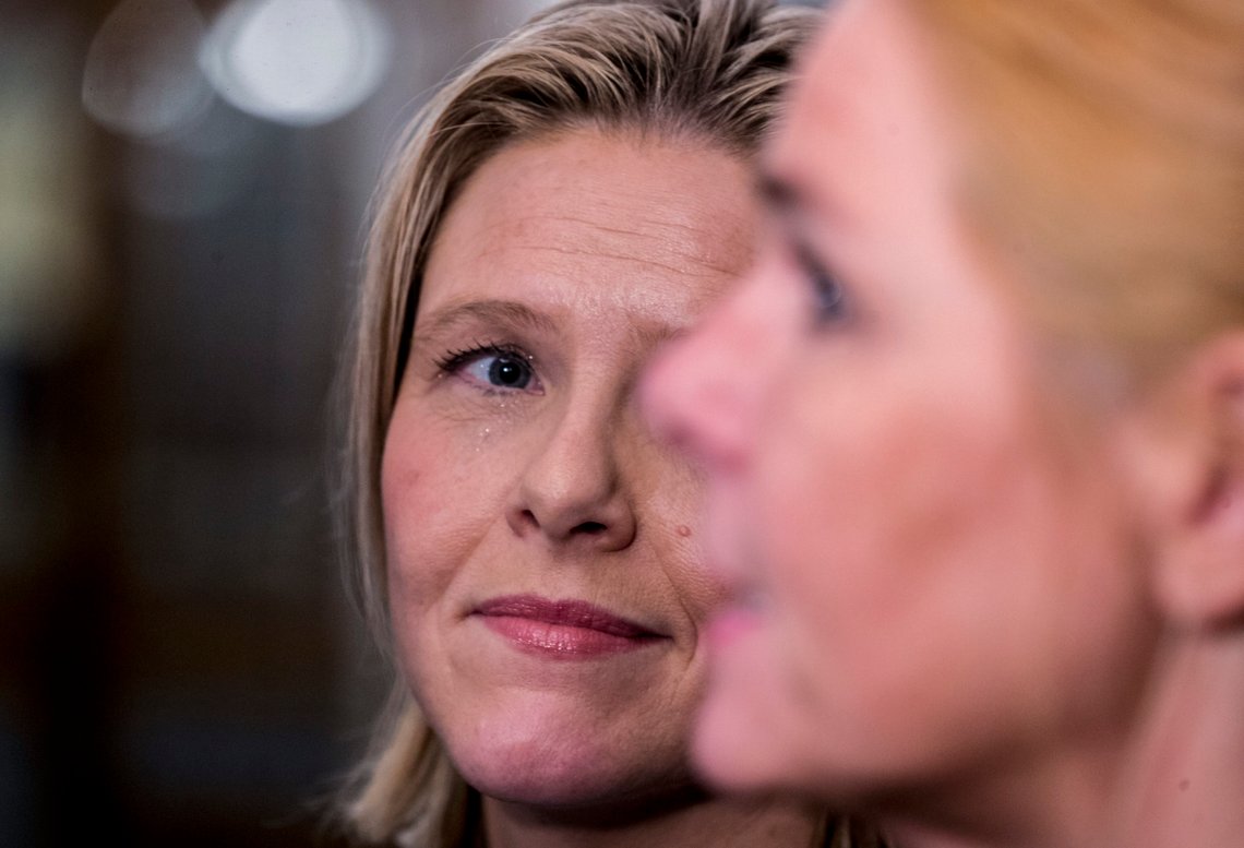 København, Danmark. 20190306.
Danske Innvandringsminister Inger Støjberg og Sylvi Listhaug etter møte om innvandring i København.
Foto: Vidar Ruud / NTB København, Danmark. 20190306.
Danske Innvandringsminister Inger Støjberg og Sylvi Listhaug etter møte om innvandring i København.
Foto: Vidar Ruud / NTB