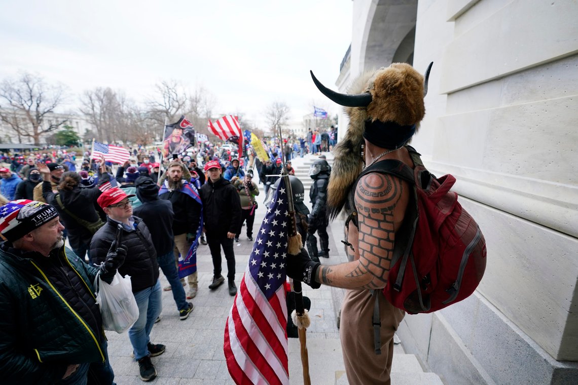 Trump supporters gather outside the Capitol, Wednesday, Jan. 6, 2021, in Washington. As Congress prepares to affirm President-elect Joe Biden's victory, thousands of people have gathered to show their support for President Donald Trump and his claims of election fraud. (AP Photo/Manuel Balce Ceneta) Trump supporters gather outside the Capitol, Wednesday, Jan. 6, 2021, in Washington. As Congress prepares to affirm President-elect Joe Biden's victory, thousands of people have gathered to show their support for President Donald Trump and his claims of election fraud. (AP Photo/Manuel Balce Ceneta)