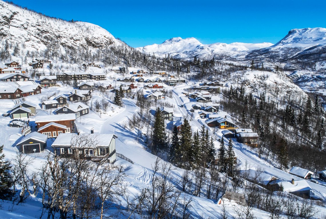 Hemsedal 20190310
Leilighetsbygg og hytter ved Skarsnuten i Hemsedal Skisenter.
Foto: Halvard Alvik / NTB Hemsedal 20190310
Leilighetsbygg og hytter ved Skarsnuten i Hemsedal Skisenter.
Foto: Halvard Alvik / NTB
