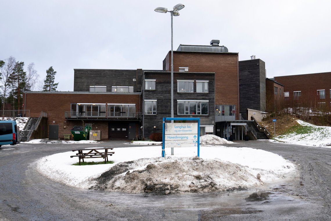 Langhus 20210122.
Den britiske varianten av koronaviruset er påvist hos to beboere ved Langhus bo- og servicesenter i Nordre Follo kommune.
Foto: Torstein Bøe / NTB Langhus 20210122.
Den britiske varianten av koronaviruset er påvist hos to beboere ved Langhus bo- og servicesenter i Nordre Follo kommune.
Foto: Torstein Bøe / NTB
