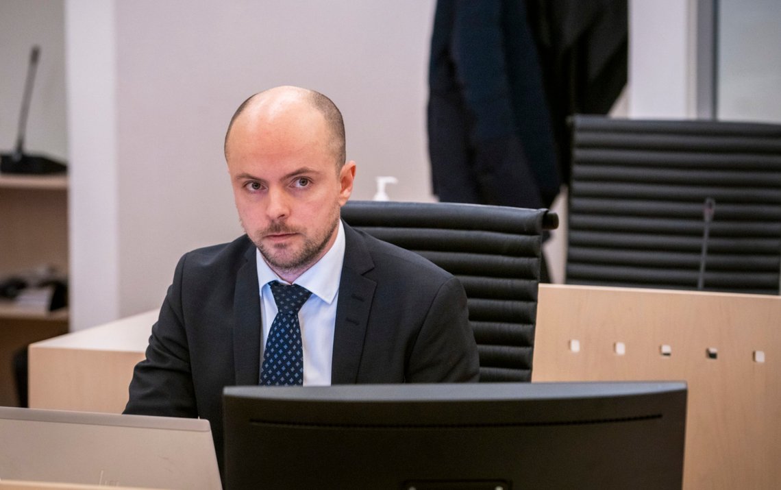 Oslo 20210205.
Advokat Andreas Berg Fevang er forsvarer for en 16 år gammel syrisk gutt som er pågrepet og siktet for forberedelser til terrorhandling. Fredag ettermiddag ble gutten fremstilt for fengsling i Oslo Tingrett.
Foto: Ole Berg-Rusten / NTB Oslo 20210205.
Advokat Andreas Berg Fevang er forsvarer for en 16 år gammel syrisk gutt som er pågrepet og siktet for forberedelser til terrorhandling. Fredag ettermiddag ble gutten fremstilt for fengsling i Oslo Tingrett.
Foto: Ole Berg-Rusten / NTB
