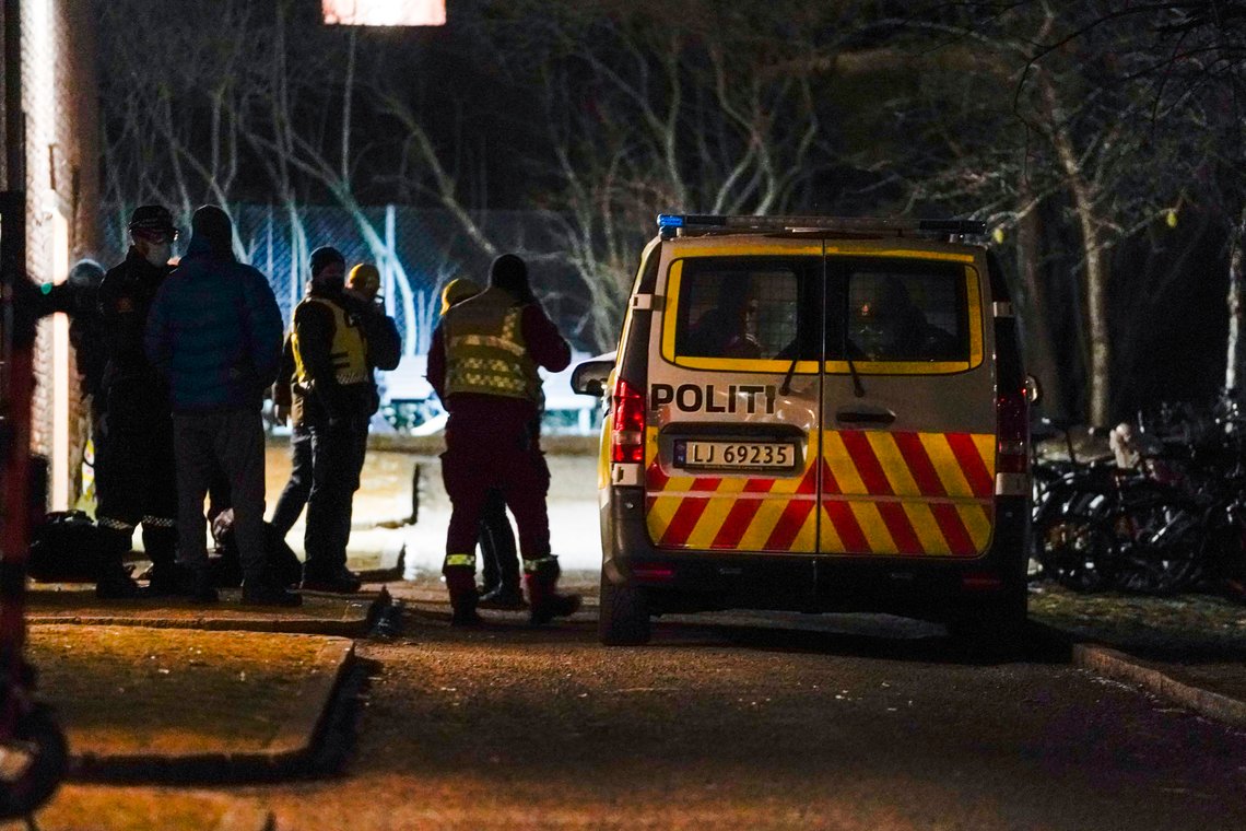 Oslo 20210213.
Politiet jakter flere mistenkte etter at en person er blitt skutt på Bjølsen i Oslo.
Foto: Terje Pedersen / NTB Oslo 20210213.
Politiet jakter flere mistenkte etter at en person er blitt skutt på Bjølsen i Oslo.
Foto: Terje Pedersen / NTB