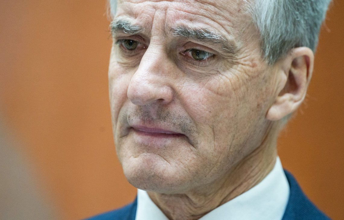 Oslo 20210324.
Arbeiderpartileder Jonas Gahr Støre etter Stortingets muntlige spørretime onsdag.
Foto: Håkon Mosvold Larsen / NTB Oslo 20210324.
Arbeiderpartileder Jonas Gahr Støre etter Stortingets muntlige spørretime onsdag.
Foto: Håkon Mosvold Larsen / NTB