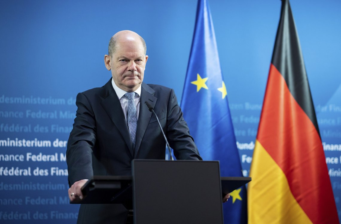 Tysklands Olaf Scholz sier han ikke har noe imot det amerikanske forslaget om minsteskatt. Arkivfoto: Bernd von Jutrczenka / DP A/ AP / NTB Tysklands Olaf Scholz sier han ikke har noe imot det amerikanske forslaget om minsteskatt. Arkivfoto: Bernd von Jutrczenka / DP A/ AP / NTB
