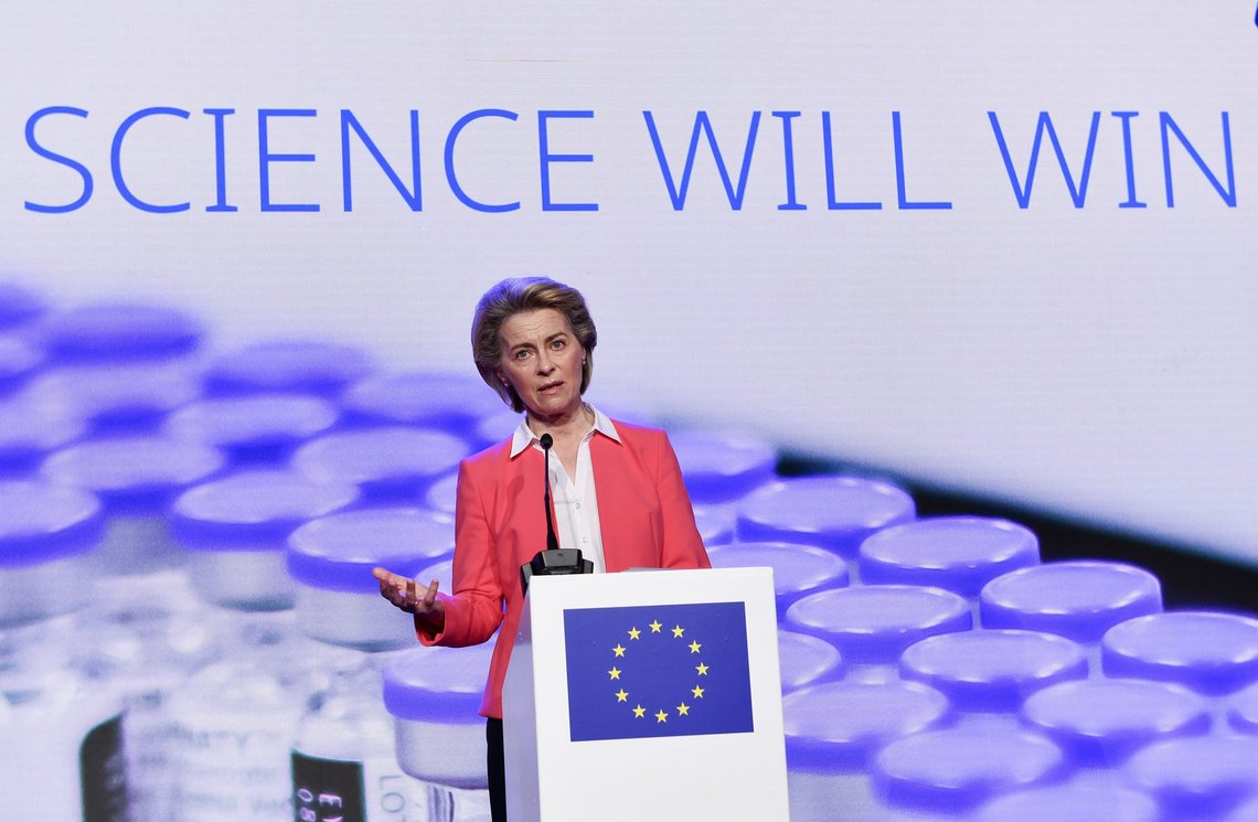 EU-kommisjonens leder Ursula von der Leyen. Foto: John Thys / AP / NTB EU-kommisjonens leder Ursula von der Leyen. Foto: John Thys / AP / NTB