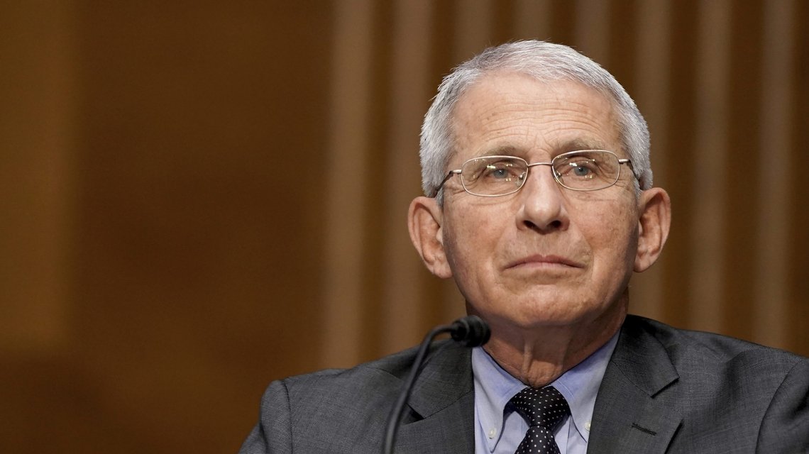 Dr. Anthony Fauci, director of the National Institute of Allergy and Infectious Diseases, speaks during a Senate Health, Education, Labor and Pensions Committee hearing to examine an update from Federal officials on efforts to combat COVID-19 on Tuesday, May 11, 2021, on Capitol Hill, in Washington. (Greg Nash/Pool via AP) Dr. Anthony Fauci, director of the National Institute of Allergy and Infectious Diseases, speaks during a Senate Health, Education, Labor and Pensions Committee hearing to examine an update from Federal officials on efforts to combat COVID-19 on Tuesday, May 11, 2021, on Capitol Hill, in Washington. (Greg Nash/Pool via AP)