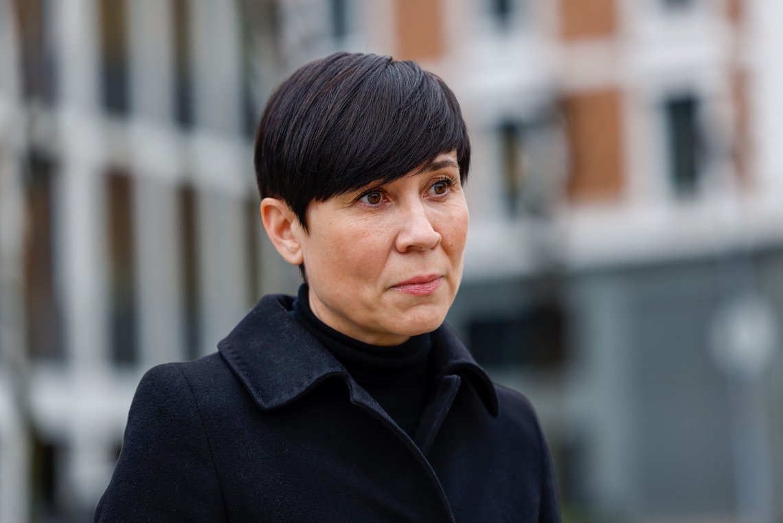 Oslo 20210512.
Utenriksminister Ine Eriksen Søreide (H) kommenterer i Israel og Gaza.
Foto: Jil Yngland / NTB Oslo 20210512.
Utenriksminister Ine Eriksen Søreide (H) kommenterer i Israel og Gaza.
Foto: Jil Yngland / NTB