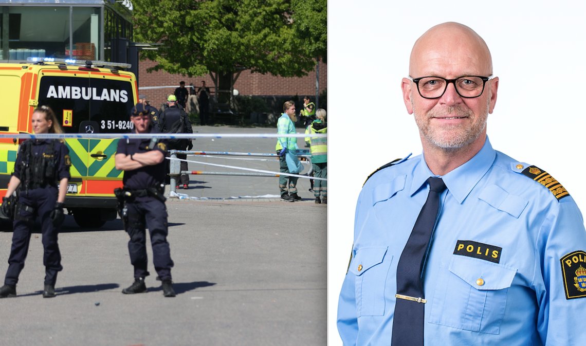 Erik Nord er politisjef for Storgöteborg og i en debattartikkel peker også han på innvandringen som en av de viktigste faktorene til at Sverige topper Europa-statistikken over dødelig vold med våpen. Foto: Polisen.se / TT / NTB Erik Nord er politisjef for Storgöteborg og i en debattartikkel peker også han på innvandringen som en av de viktigste faktorene til at Sverige topper Europa-statistikken over dødelig vold med våpen. Foto: Polisen.se / TT / NTB