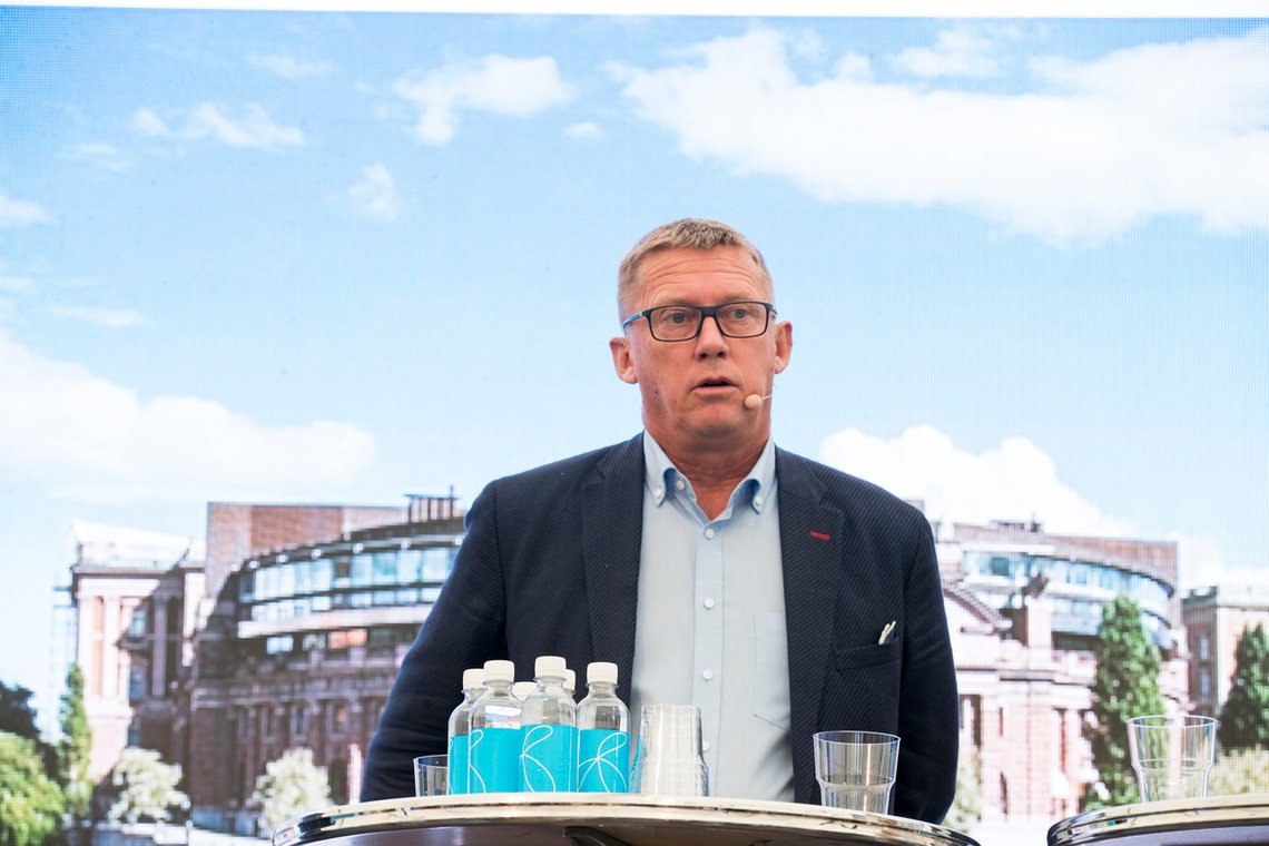 Klas Friberg, Säpo-sjef, Säkerhetspolisen Sverige vil ha mer overvåkning av svenske borgere. Foto: Terje Pedersen / NTB Klas Friberg, Säpo-sjef, Säkerhetspolisen Sverige vil ha mer overvåkning av svenske borgere. Foto: Terje Pedersen / NTB