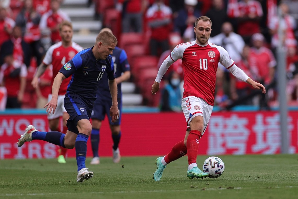 Christian Eriksen kan trolig ikke spille videre i italiensk fotball. Foto: Wolfgang Rattay / Pool via AP / NTB Christian Eriksen kan trolig ikke spille videre i italiensk fotball. Foto: Wolfgang Rattay / Pool via AP / NTB
