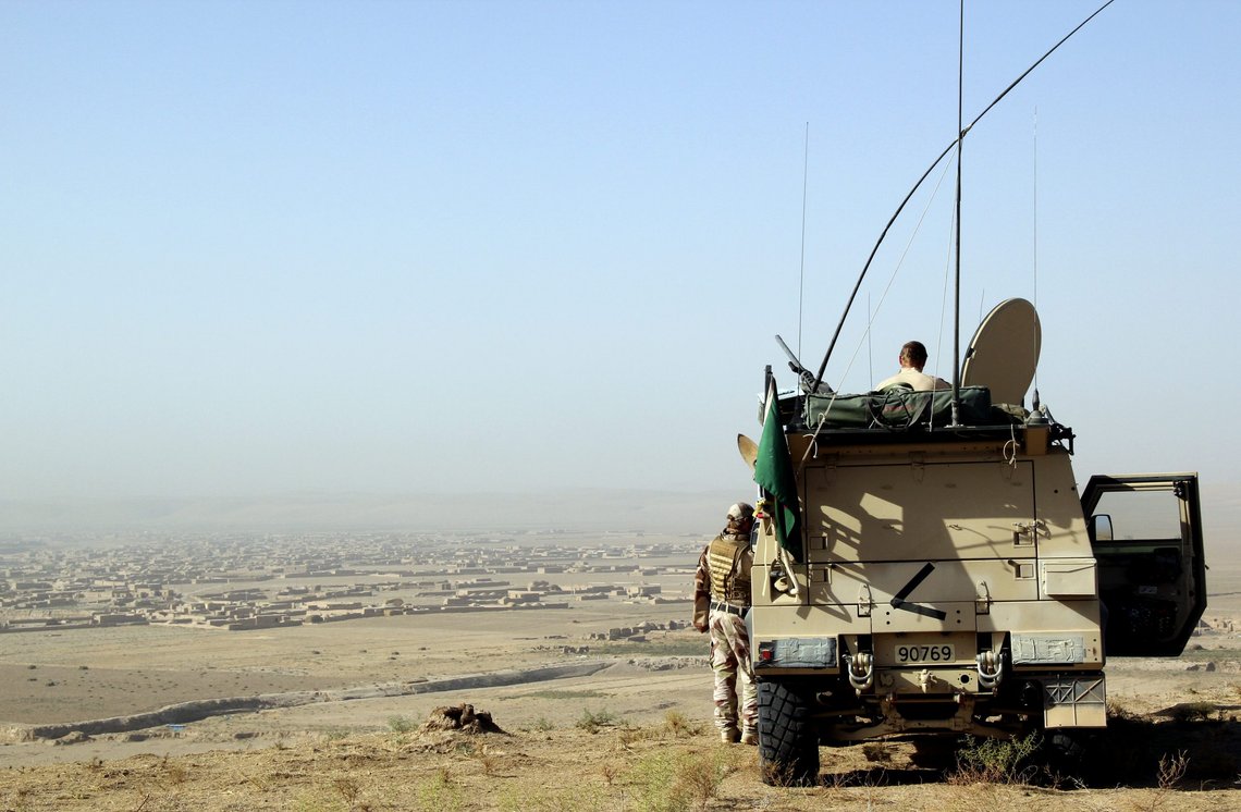 Norske soldater på oppdrag ved Dowlatabad i Faryab-provinsen i 2010. I dag har Norge et feltsykehus og spesialstyrker i Kabul. Nordmennene der blir trolig blant de siste vestlige styrkene som forlater Afghanistan. Foto: Forsvaret / NTB Norske soldater på oppdrag ved Dowlatabad i Faryab-provinsen i 2010. I dag har Norge et feltsykehus og spesialstyrker i Kabul. Nordmennene der blir trolig blant de siste vestlige styrkene som forlater Afghanistan. Foto: Forsvaret / NTB