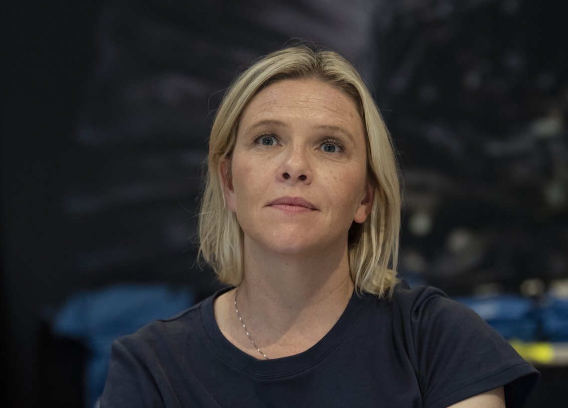 Bergen 20210728.
Sylvi Listhaug, FrPs leder, besøker Akvariet i Bergen.
Foto: Marit Hommedal / NTB Bergen 20210728.
Sylvi Listhaug, FrPs leder, besøker Akvariet i Bergen.
Foto: Marit Hommedal / NTB