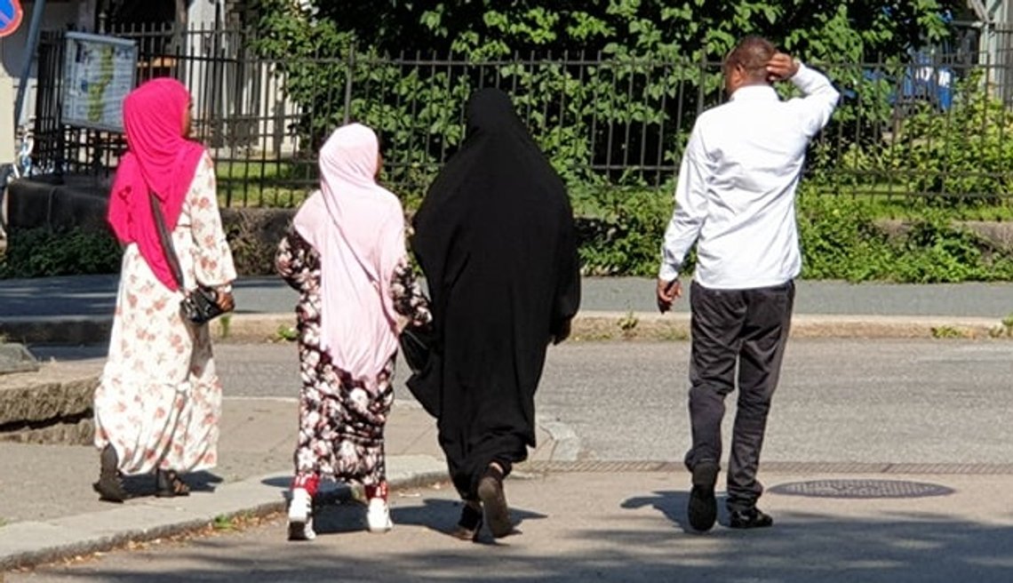 Illustrasjonsfoto av muslimer i Oslo av Hanne Tolg Illustrasjonsfoto av muslimer i Oslo av Hanne Tolg