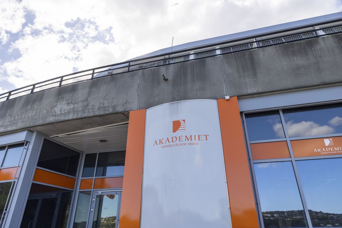 Akademiet videregående skole i Kristiansand. Foto: Tor Erik Schrøder / NTB Akademiet videregående skole i Kristiansand. Foto: Tor Erik Schrøder / NTB