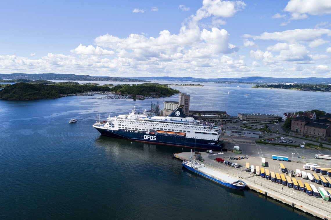 Pearl Seaways ved kai i Oslo. Foto: Tore Meek / NTB Pearl Seaways ved kai i Oslo. Foto: Tore Meek / NTB