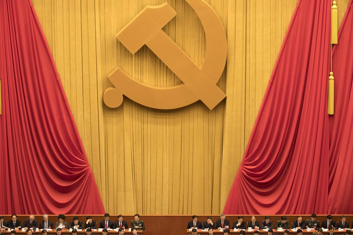In this Oct. 18, 2017, file photo, Chinese communists party cadres attend the opening ceremony of the 19th Party Congress held at the Great Hall of the People in Beijing, China. Since seizing power amid civil war in 1949, the party has undergone a tumultuous history, but president and party leader Xi Jinping is emphasizing the countrys rise to economic, military and diplomatic over the past four decades since reforms were enacted. (AP Photo/Ng Han Guan, File) In this Oct. 18, 2017, file photo, Chinese communists party cadres attend the opening ceremony of the 19th Party Congress held at the Great Hall of the People in Beijing, China. Since seizing power amid civil war in 1949, the party has undergone a tumultuous history, but president and party leader Xi Jinping is emphasizing the countrys rise to economic, military and diplomatic over the past four decades since reforms were enacted. (AP Photo/Ng Han Guan, File)