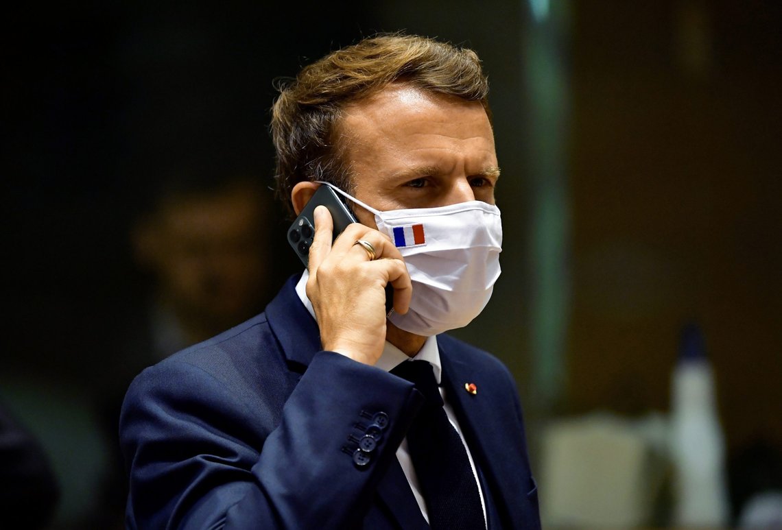 Emmanuel Macron (43) ble fly forbannet da han fikk vite at hans telefoner var hacket av Pegasus. Han krever full gjennomgang. John Thys, Pool Photo via AP/NTB Emmanuel Macron (43) ble fly forbannet da han fikk vite at hans telefoner var hacket av Pegasus. Han krever full gjennomgang. John Thys, Pool Photo via AP/NTB