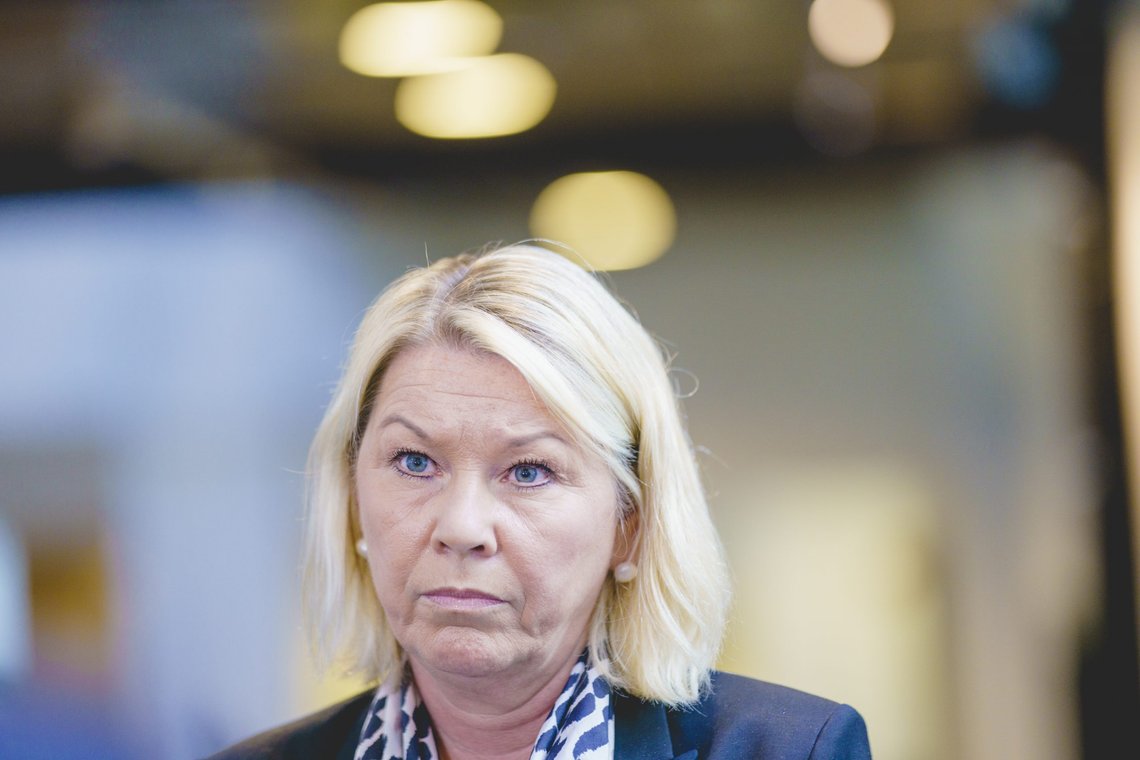Regjeringen har utviklet en ny nasjonal strategi som skal forebygge og motvirke terror, forteller justis- og beredskapsminister Monica Mæland (H). Foto: Stian Lysberg Solum / NTB Regjeringen har utviklet en ny nasjonal strategi som skal forebygge og motvirke terror, forteller justis- og beredskapsminister Monica Mæland (H). Foto: Stian Lysberg Solum / NTB