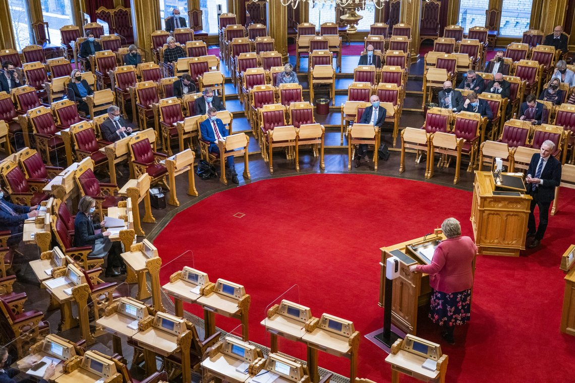 De norske politiske partiene hadde i fjor inntekter på nesten 700 millioner kroner. Foto: Håkon Mosvold Larsen / NTB De norske politiske partiene hadde i fjor inntekter på nesten 700 millioner kroner. Foto: Håkon Mosvold Larsen / NTB