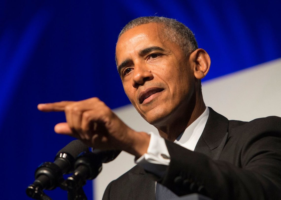 Tidligere president Barack Obama retter gjerne pekefingeren mot andre. Selv gjør han akkurat som han vil. Foto: CHRIS KLEPONIS / AFP/ NTB Tidligere president Barack Obama retter gjerne pekefingeren mot andre. Selv gjør han akkurat som han vil. Foto: CHRIS KLEPONIS / AFP/ NTB