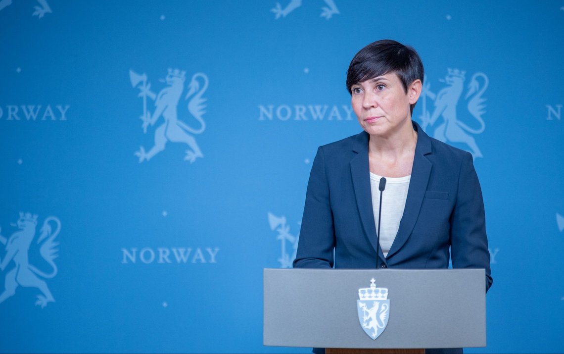 Utenriksminister Ine Eriksen Søreide (H). Foto: Annika Byrde / NTB Utenriksminister Ine Eriksen Søreide (H). Foto: Annika Byrde / NTB