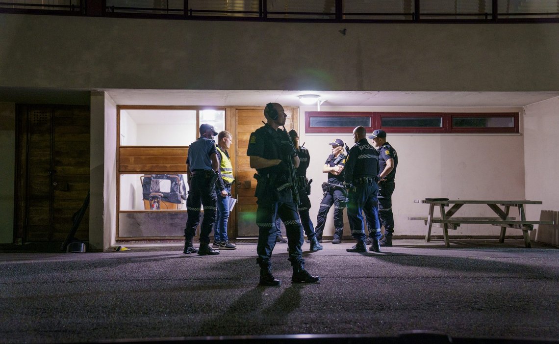 To menn ble funnet skutt på Trosterud i Oslo i forrige uke. Foto: Stian Lysberg Solum / NTB To menn ble funnet skutt på Trosterud i Oslo i forrige uke. Foto: Stian Lysberg Solum / NTB
