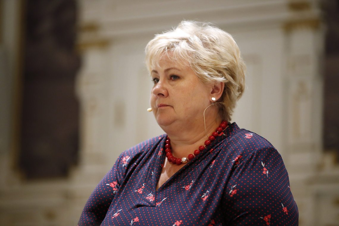 Trondheim 20210730.
Statsminister Erna Solberg under Høyre sin valgkampturné i Trøndelag.
Foto: Beate Oma Dahle / NTB Trondheim 20210730.
Statsminister Erna Solberg under Høyre sin valgkampturné i Trøndelag.
Foto: Beate Oma Dahle / NTB