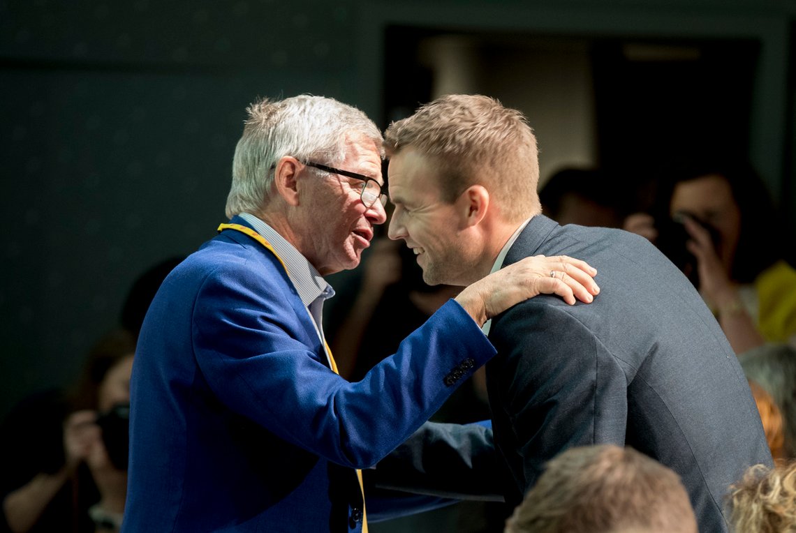 Kjell Magne Bondevik (tv) og Kjell Ingolf Ropstad under et tidligere møte, som ikke involverte millioner av kroner fra en muslimsk organisasjon som er støttet av regimet i Saudi-Arabia. Foto: Vidar Ruud / NTB Kjell Magne Bondevik (tv) og Kjell Ingolf Ropstad under et tidligere møte, som ikke involverte millioner av kroner fra en muslimsk organisasjon som er støttet av regimet i Saudi-Arabia. Foto: Vidar Ruud / NTB