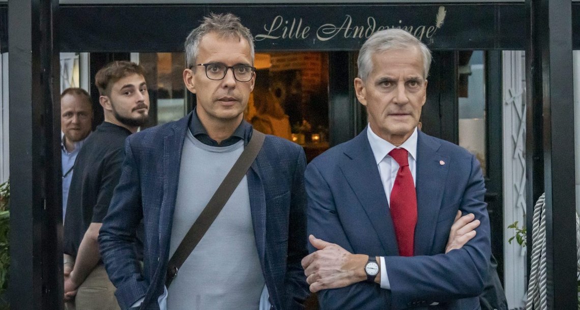 Jonas Gahr Støres høyre hånd Jarle Roheim Håkonsen smurte kraftig på da han gjenfortalte hva som skjedde utenfor Samfundet i Trondheim 3. september. Foto: Ole Berg-Rusten / NTB Jonas Gahr Støres høyre hånd Jarle Roheim Håkonsen smurte kraftig på da han gjenfortalte hva som skjedde utenfor Samfundet i Trondheim 3. september. Foto: Ole Berg-Rusten / NTB