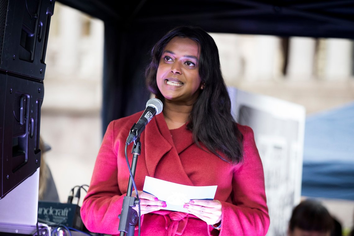 Varaordfører Kamzy Gunaratnam var 2. kandidat for Ap i Oslo under stortingsvalget, men ikke alle som stemte Ap ville ha henne inn på Stortinget. Foto: Terje Pedersen / NTB Varaordfører Kamzy Gunaratnam var 2. kandidat for Ap i Oslo under stortingsvalget, men ikke alle som stemte Ap ville ha henne inn på Stortinget. Foto: Terje Pedersen / NTB