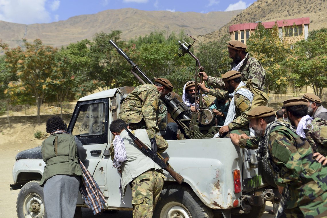 Taliban sier mandag de har tatt kontroll over Panjshir-dalen og opprørsstyrkene der. Arkivfoto: Jalaluddin Sekandar / AP / NTB Taliban sier mandag de har tatt kontroll over Panjshir-dalen og opprørsstyrkene der. Arkivfoto: Jalaluddin Sekandar / AP / NTB