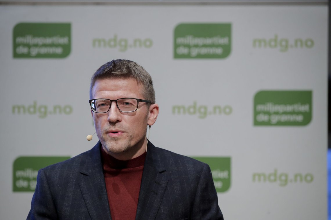 Ørjan Jensen, MDGs ene ordfører. Foto: Vidar Ruud / NTB Ørjan Jensen, MDGs ene ordfører. Foto: Vidar Ruud / NTB