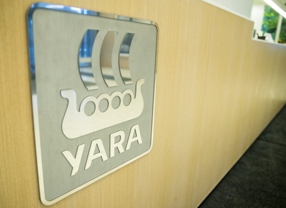 Gjødselprodusenten Yara rammes av de rekordhøye gassprisene. Foto: Terje Pedersen / NTB Gjødselprodusenten Yara rammes av de rekordhøye gassprisene. Foto: Terje Pedersen / NTB