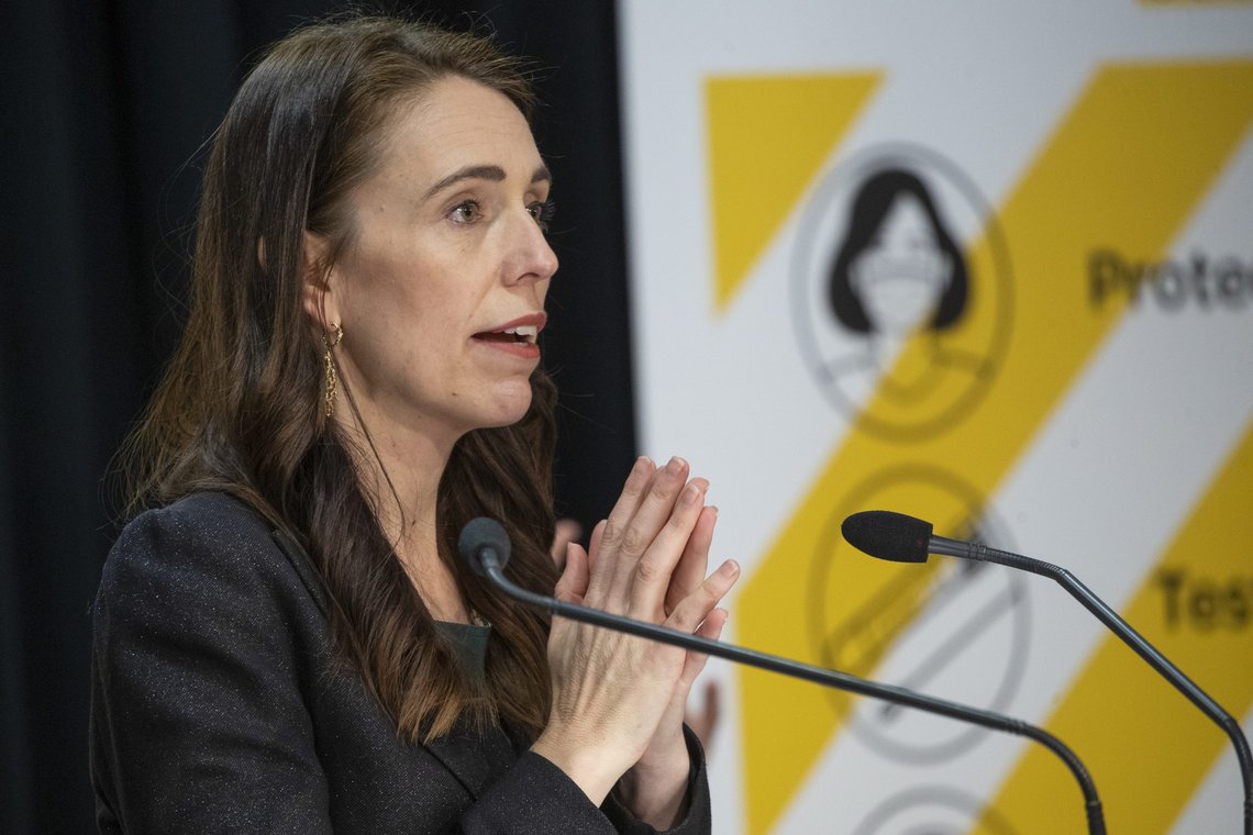 New Zeelands statsminister Jacinda Ardern innrømmet fredag at terroristen som skadet seks var godt kjent av myndighetene i landet. Foto: Mark Mitchell / Pool Photo via AP / NTB New Zeelands statsminister Jacinda Ardern innrømmet fredag at terroristen som skadet seks var godt kjent av myndighetene i landet. Foto: Mark Mitchell / Pool Photo via AP / NTB