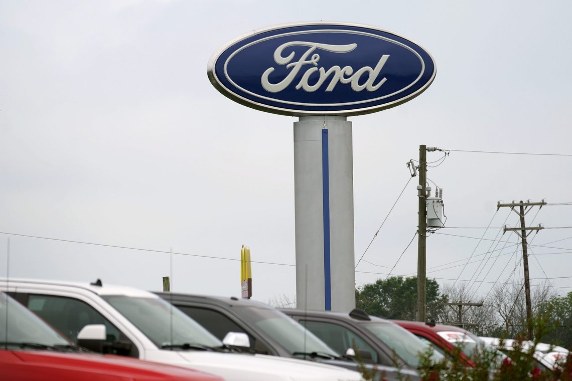 Ford og en sørkoreansk samarbeidspartner investerer nesten 100 milliarder kroner i nye fabrikker for elbilproduksjon. Illustrasjonsfoto: Gerry Broome / AP / NTB Ford og en sørkoreansk samarbeidspartner investerer nesten 100 milliarder kroner i nye fabrikker for elbilproduksjon. Illustrasjonsfoto: Gerry Broome / AP / NTB