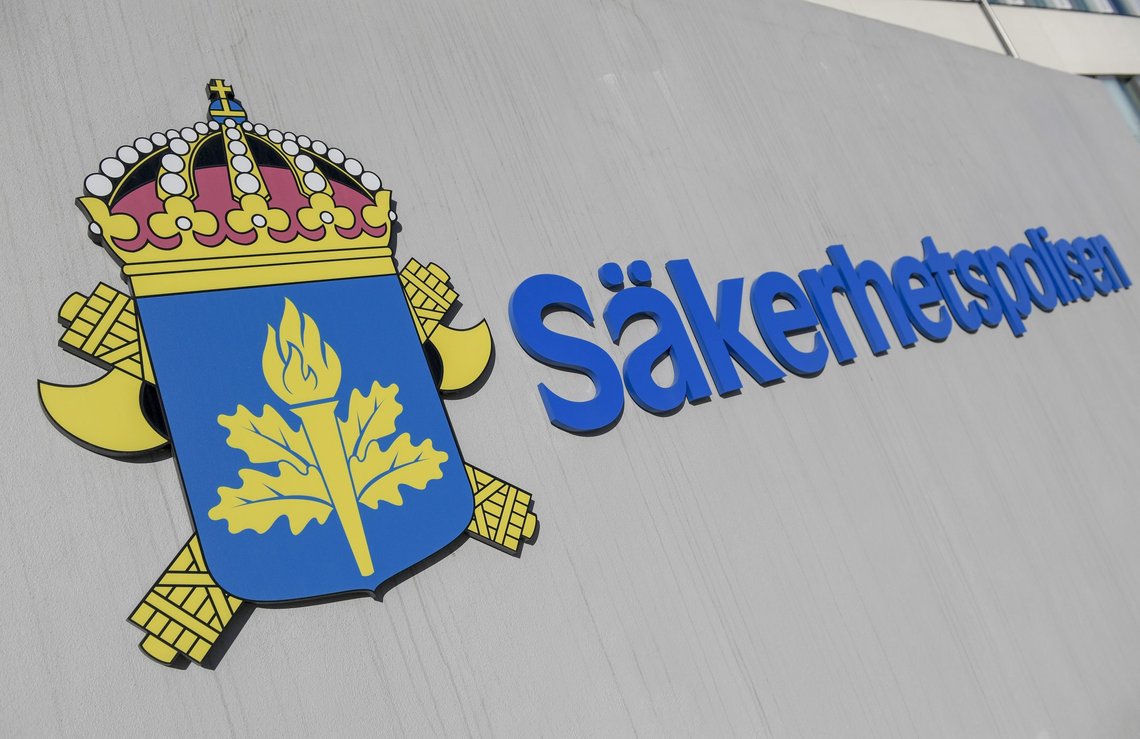 Den mistenkte sjefen ble arrestert av Säkerhetspolisen, Säpo.
Foto: Janerik Henriksson / TT / NTB Den mistenkte sjefen ble arrestert av Säkerhetspolisen, Säpo.
Foto: Janerik Henriksson / TT / NTB