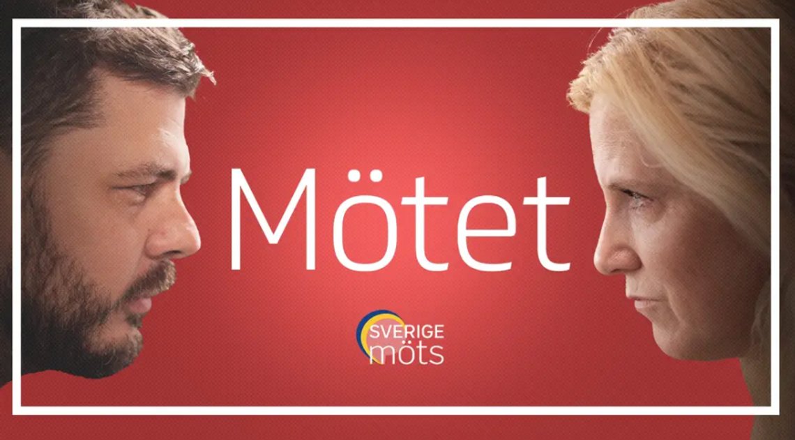 Chang Frick og Frida Boisen diskuterte hat og truslen undet "Mötet" på SVT. Der gikk Frick til et voldsomt angrep på svenske medier og journalister. Skjermdump SVT Chang Frick og Frida Boisen diskuterte hat og truslen undet "Mötet" på SVT. Der gikk Frick til et voldsomt angrep på svenske medier og journalister. Skjermdump SVT