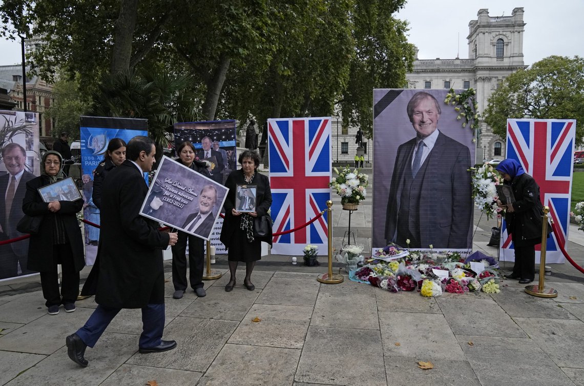 Den somaliske militante muslimen Ali Harbi Ali er siktet for drapet på den britiske parlamentarikeren David Amess. Foto: Kirsty Wigglesworth, AP-NTB. Den somaliske militante muslimen Ali Harbi Ali er siktet for drapet på den britiske parlamentarikeren David Amess. Foto: Kirsty Wigglesworth, AP-NTB.