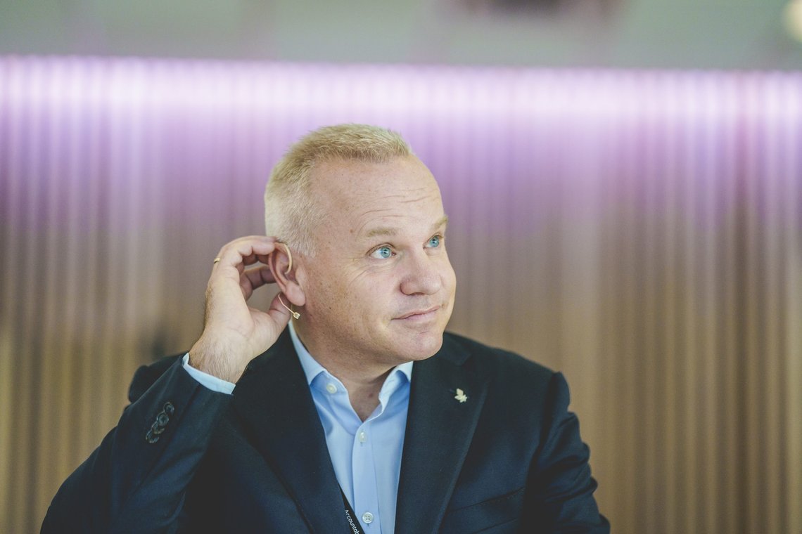 Konsernsjef i Equinor, Anders Opedal, under pressekonferanse i forbindelse med Equinors kapitalmarkedsdag. Foto: Stian Lysberg Solum / NTB Konsernsjef i Equinor, Anders Opedal, under pressekonferanse i forbindelse med Equinors kapitalmarkedsdag. Foto: Stian Lysberg Solum / NTB
