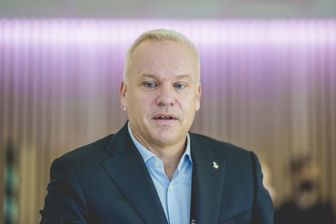 Fornebu 20210615.
Konsernsjef i Equinor, Anders Opedal, holder pressekonferanse i forbindelse med Equinors kapitalmarkedsdag.
Foto: Stian Lysberg Solum / NTB Fornebu 20210615.
Konsernsjef i Equinor, Anders Opedal, holder pressekonferanse i forbindelse med Equinors kapitalmarkedsdag.
Foto: Stian Lysberg Solum / NTB