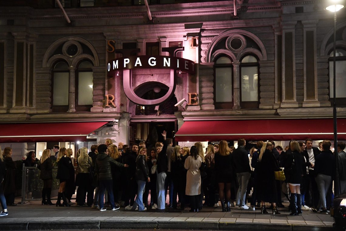 Stureplan er sentrum for det fasjonable nattelivet i Stockholm.
Foto: Pontus Lundahl / TT via AP / NTB Stureplan er sentrum for det fasjonable nattelivet i Stockholm.
Foto: Pontus Lundahl / TT via AP / NTB